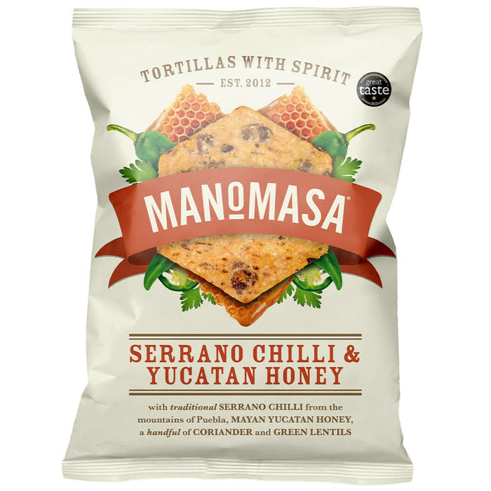 Manomasa Serrano Chilli & Yucatan 130g