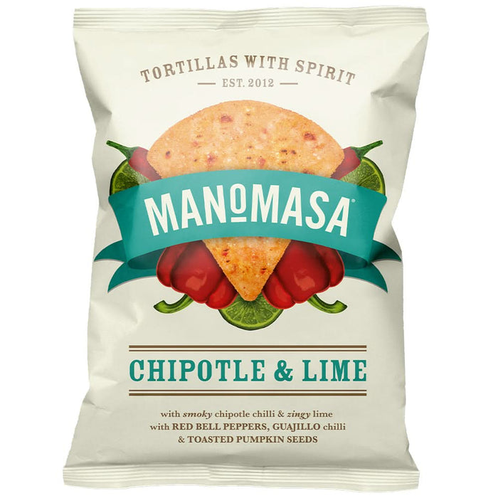 Manomasa Chipotle & Lime 130g