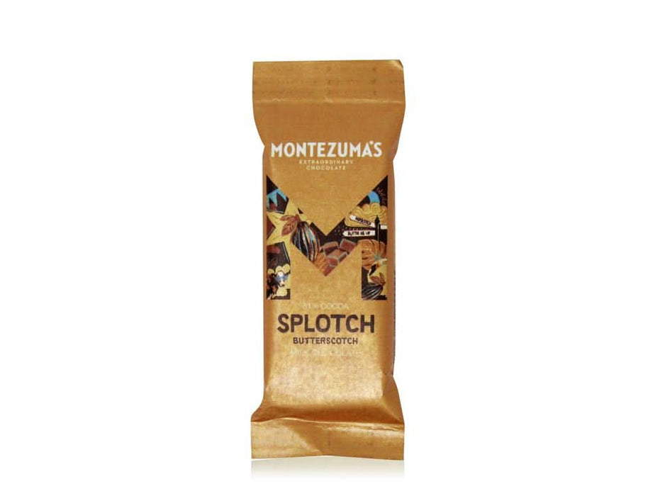 Montezumas Splotch 54% with Butterscotch 25g