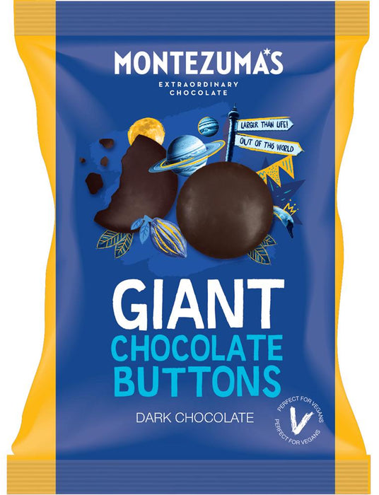 Montezumas Giant Dark Chocolate Buttons 120g