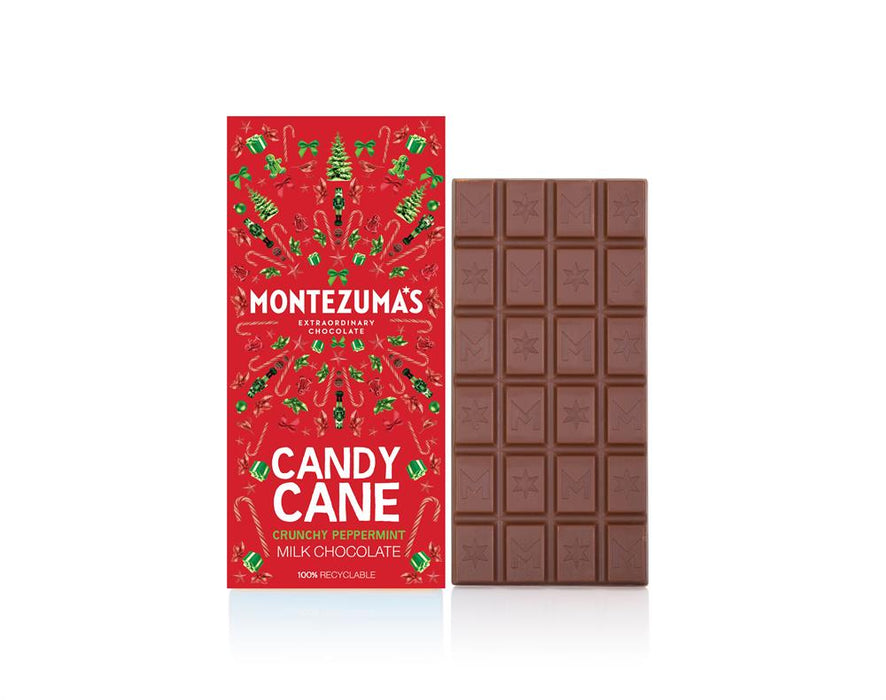 Montezumas Candy Cane Bar 90g