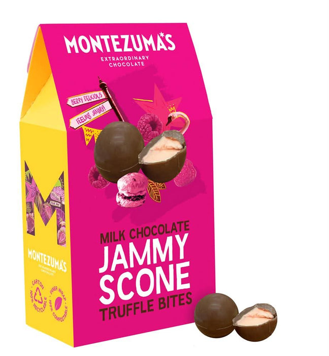 Montezumas Jammy Scone Truffle Bites 120g
