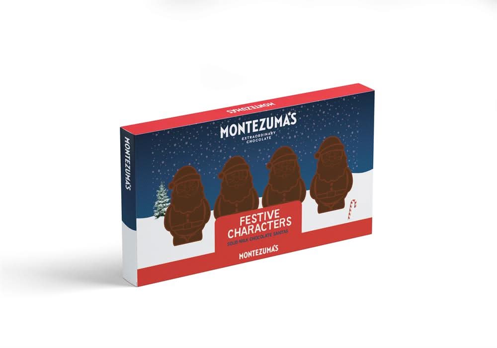 Montezumas Milk Chocolate Santas 60g