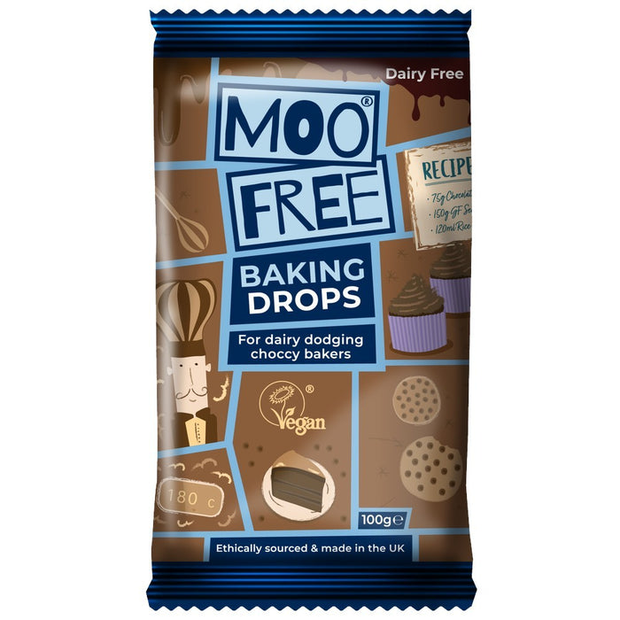 Moo Free Baking Drops 100g