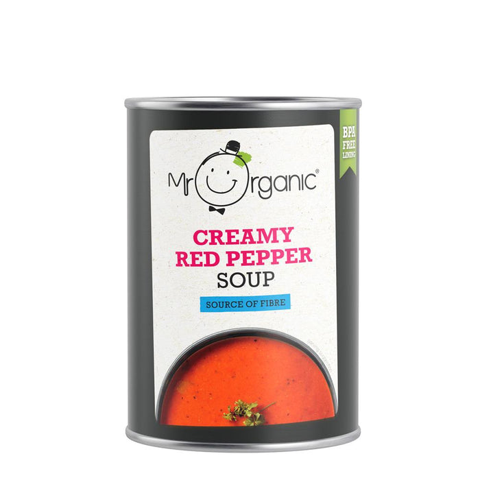 Mr Organic Red Pepper Soup 400g