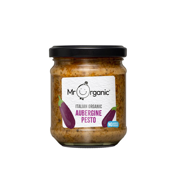 Mr Organic Aubergine Pesto 190g