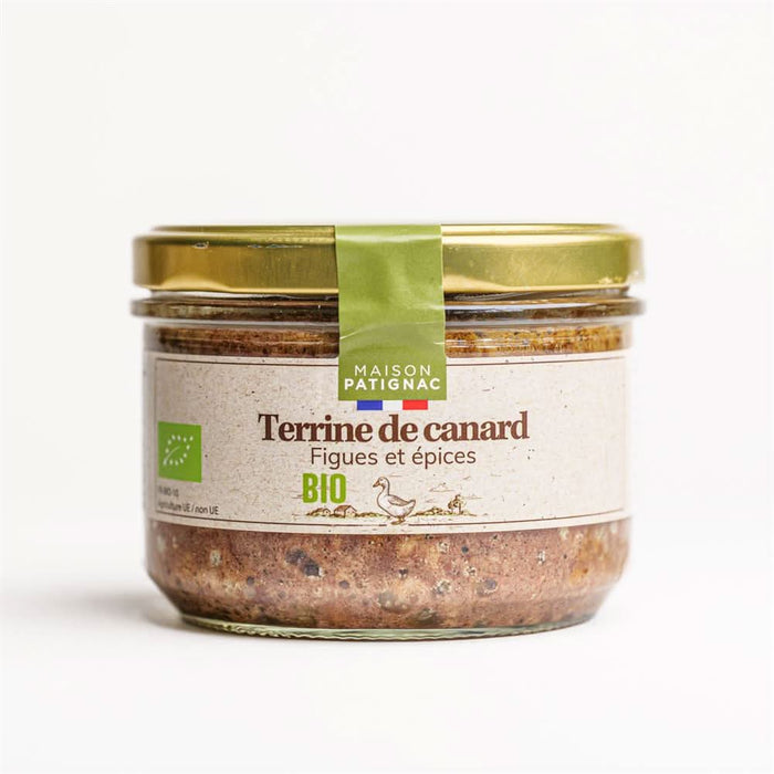Maison Patignac Organic Duck Terrine with Figs 180g