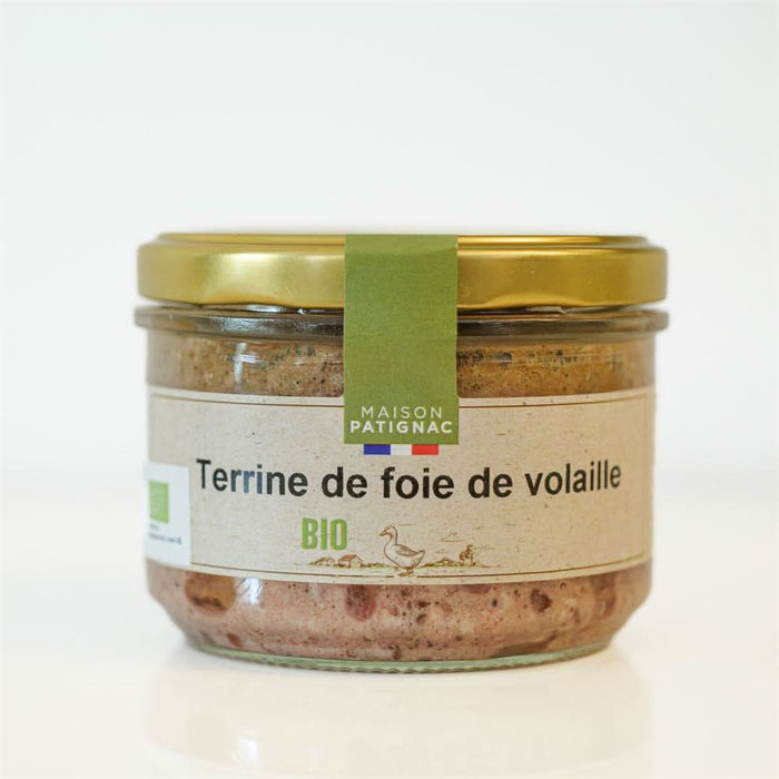 Maison Patignac Organic Chicken Liver Terrine 180g