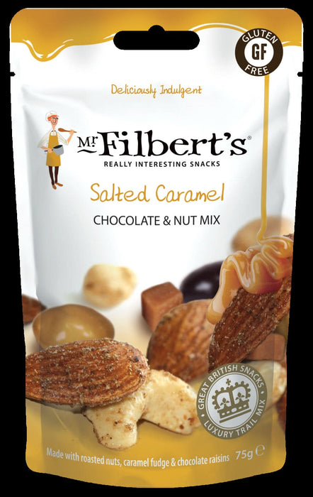 Mr Filberts Salted Caramel Chocolate Nut M 75g
