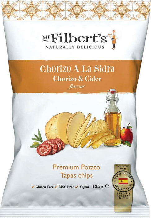 Mr Filberts Chorizo and Cider Crisp 125g