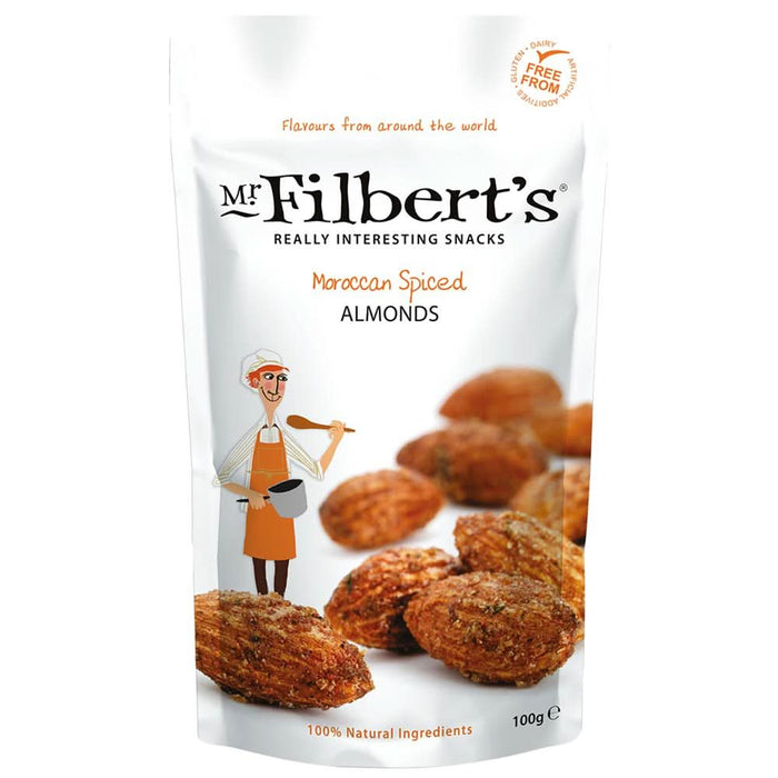 Mr Filberts Moroccan Spiced Almonds 100g