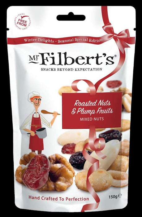 Mr Filberts Roasted Nuts and Plump Fruits 150g