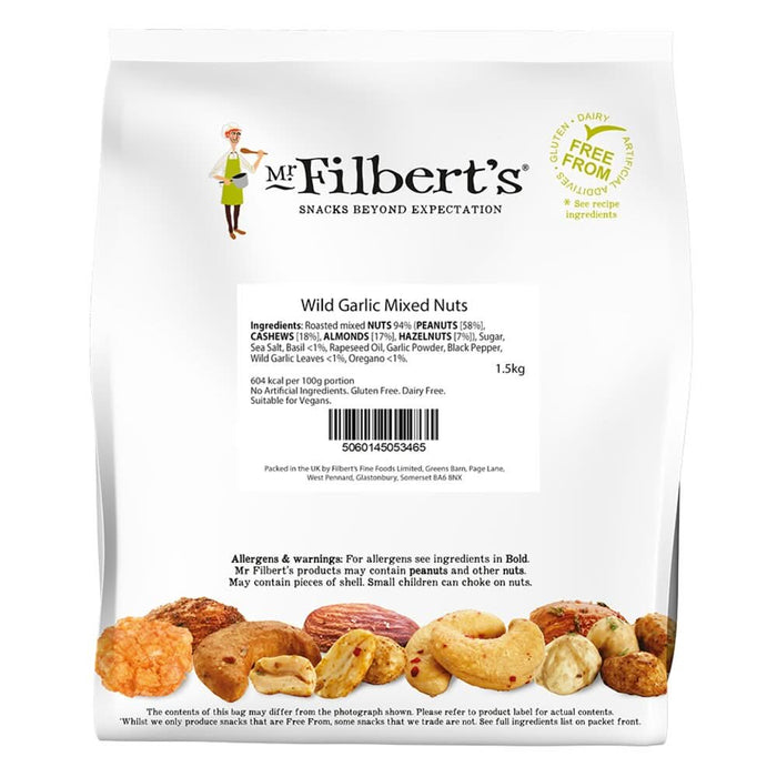 Mr Filberts Wild Garlic Mixed Nuts 1500g