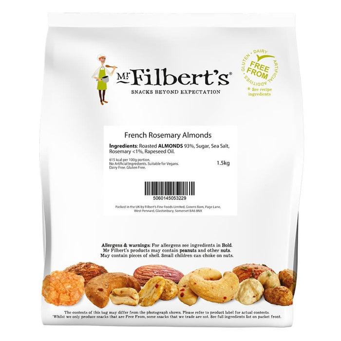 Mr Filberts Rosemary Almonds 1500g