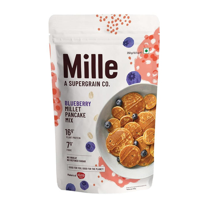 Mille Supergrains Pancake Mix: Blueberry 250g