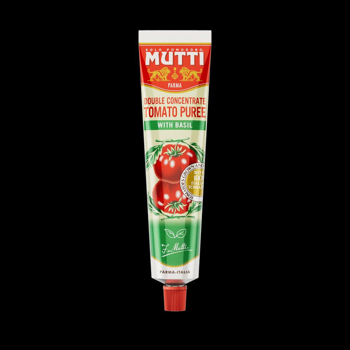 Mutti Tomato Puree with Basil 130g