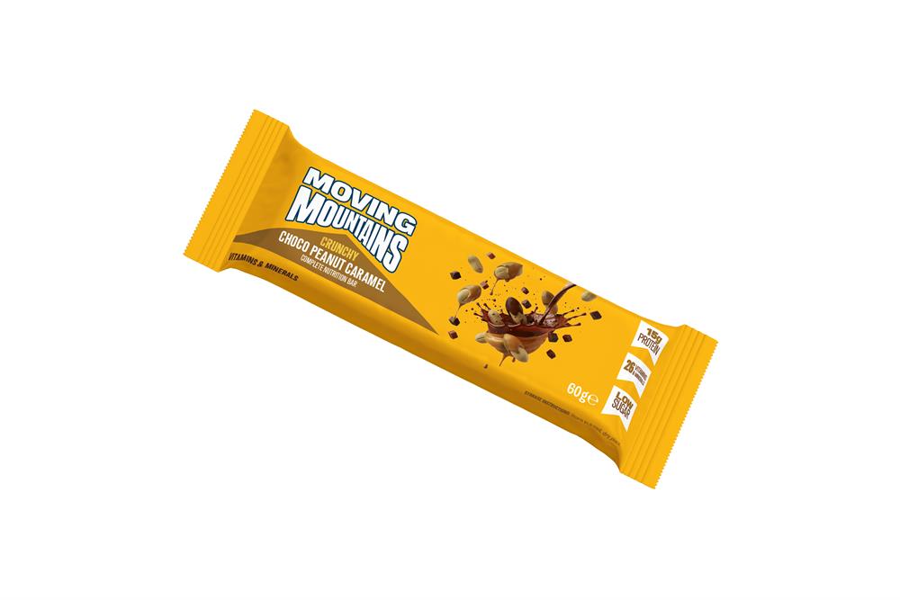 Moving Mountains Caramel Peanut Nutrition Bar 60g