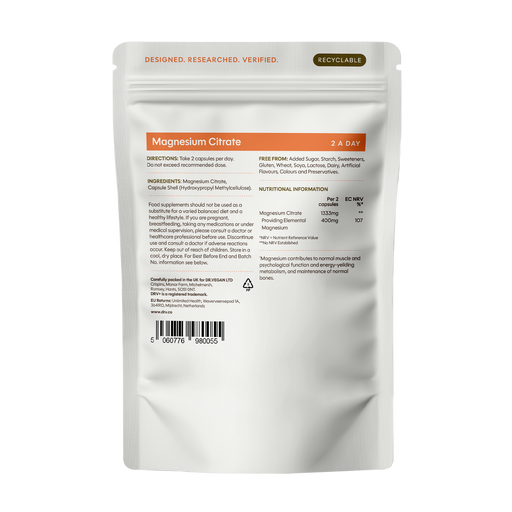 DRV+ Magnesium Citrate 400mg 60 Capsules - image 2