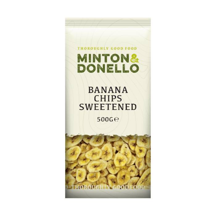 Minton & Donello Banana Chips 500g