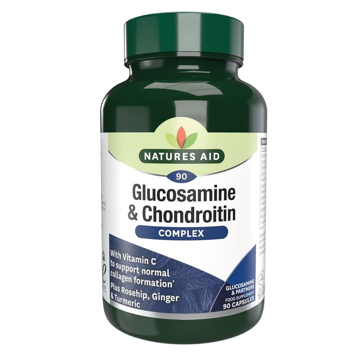 Natures Aid Glucosamine & Chondroitin Comp 90 Capsules