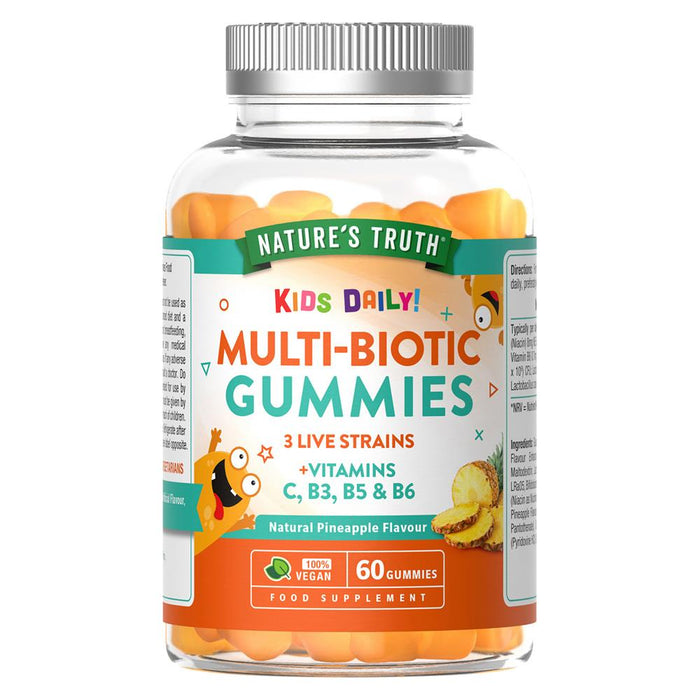 Nature's Truth Multi-Biotic Gummies for Kids 60 Gummies