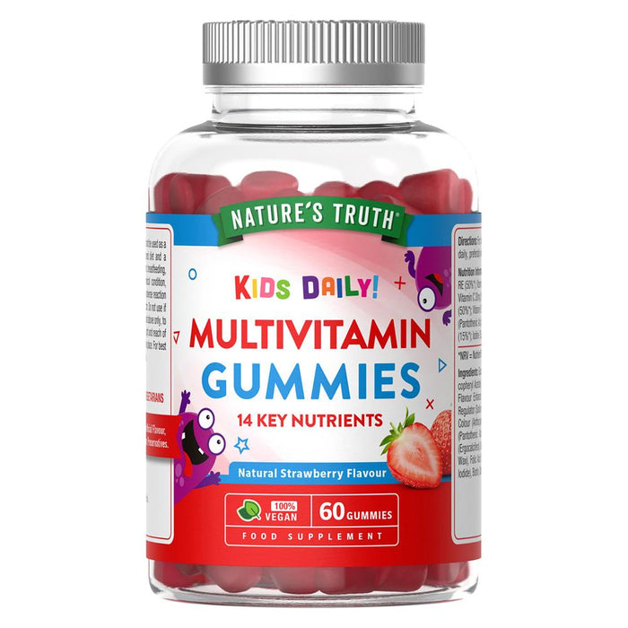 Nature's Truth Kids Multivitamin Gummies 60 Strawberry