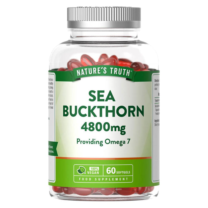 Nature's Truth Sea Buckthorn 4800mg Softgels 60