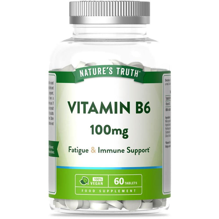Nature's Truth Vitamin B6 60 Tablets