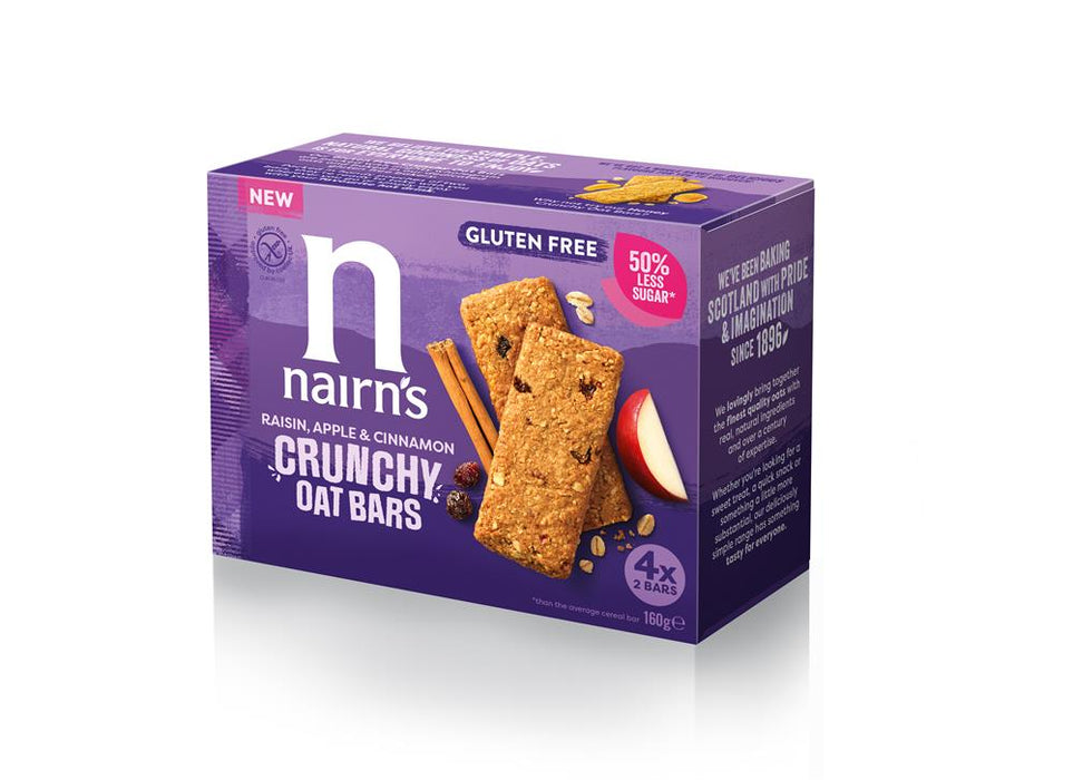 Nairns Raisin Apple & Cinnamon Crunch 160g