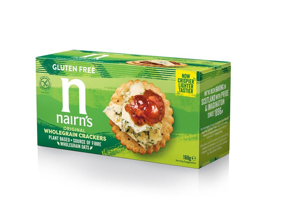 Nairns Original Wholegrain Cracker 160g