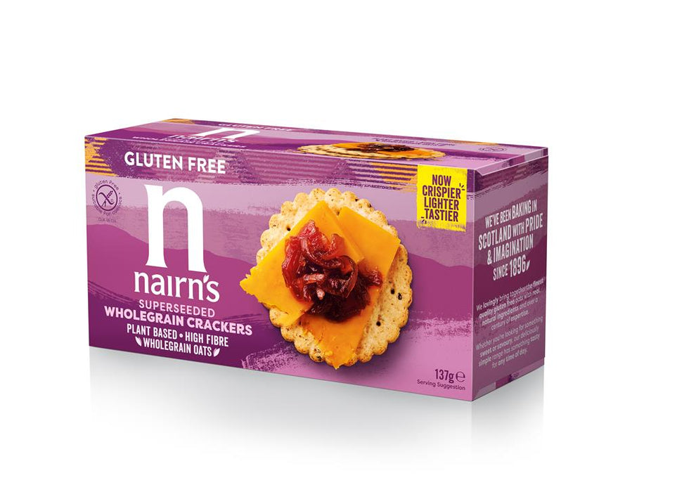 Nairns Super Seed Wholegrain Cracker 137g
