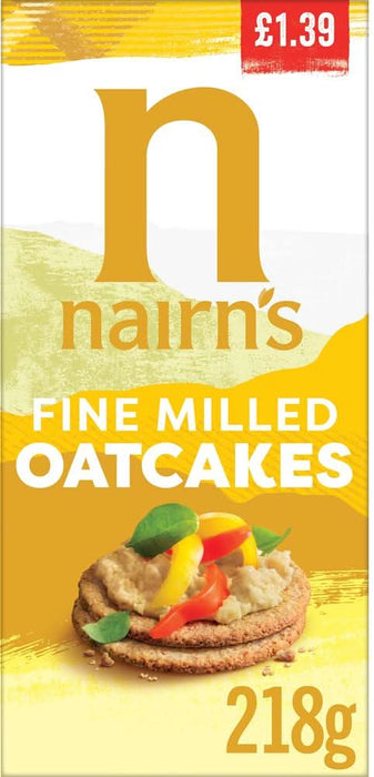 Nairns Fine Milled Oatcakes 218g