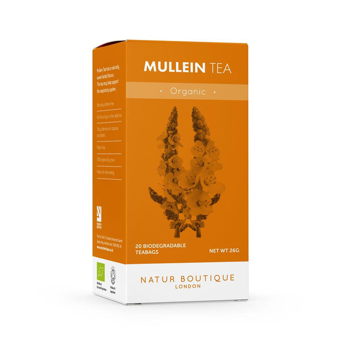 Natur Boutique Organic Mullein Tea 20 Bags