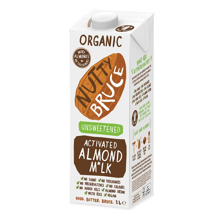 Nutty Bruce Activated Almond 1L