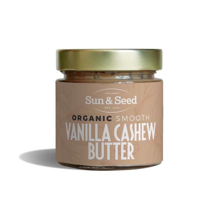 Sun and Seed Organic Cashew Vanilla Butter 200g