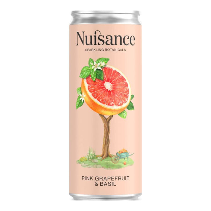Nuisance Drinks Pink Grapefruit & Basil 250ml