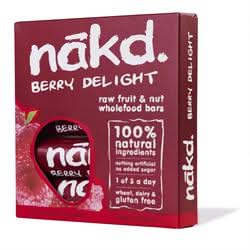 Nakd Berry Delight MP 4 x 35g