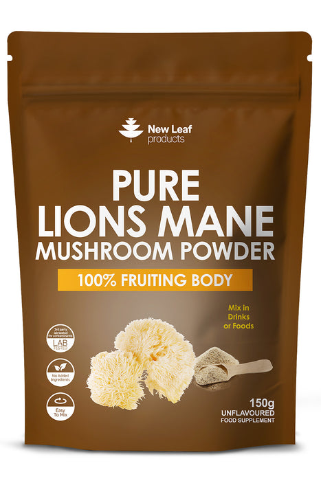 New Leaf Lions Mane Powder 150g