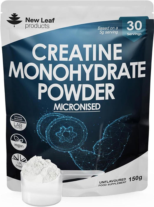 New Leaf Creatine Monohydrate Powder 150g