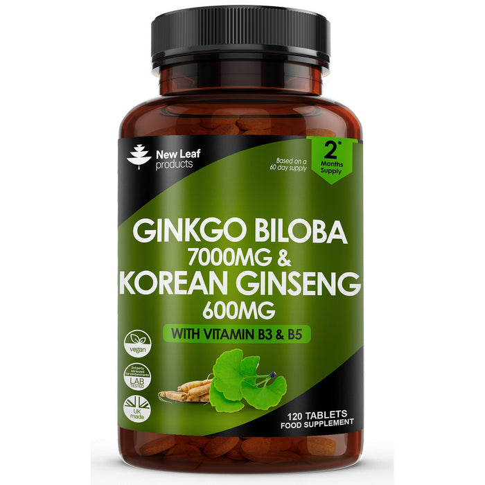 New Leaf Ginkgo Complex 120 Tablets