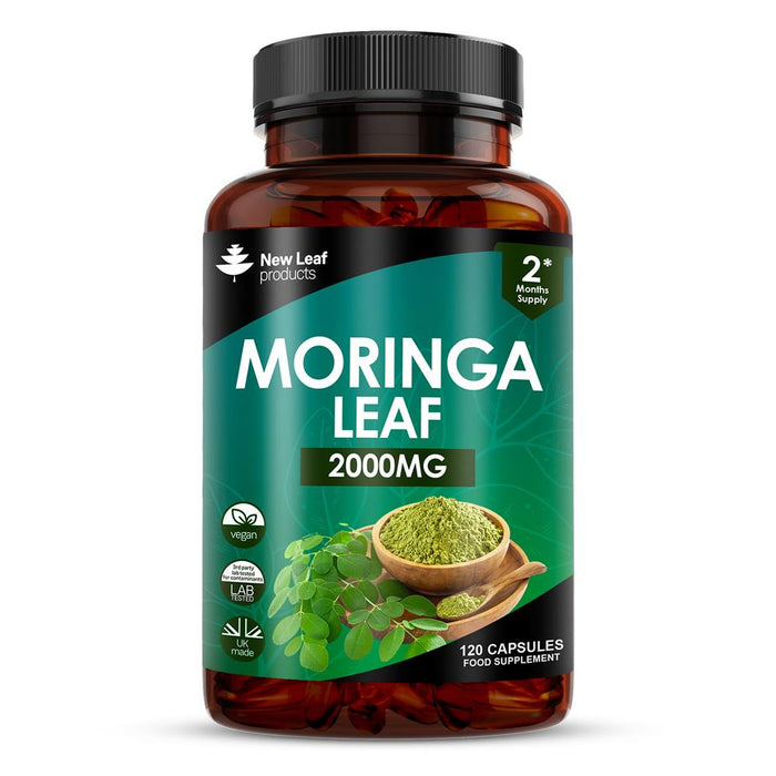New Leaf Moringa 120 Capsules