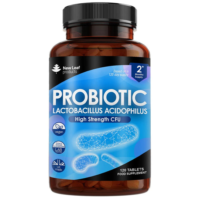 New Leaf Probiotic Acidophilus 120 Vegan Tablets