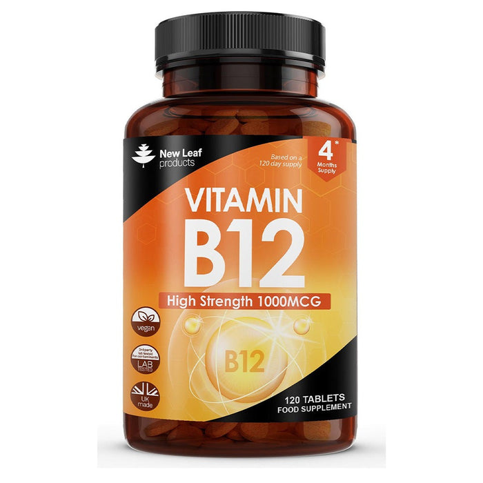 New Leaf Vitamin B12 1000mcg 120 Tablets