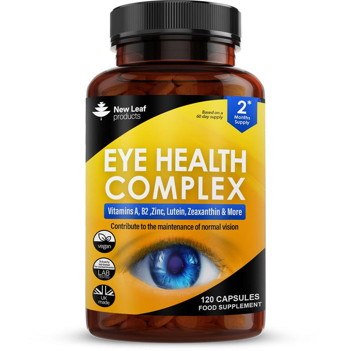 New Leaf Eye Health Complex 120 Capsules