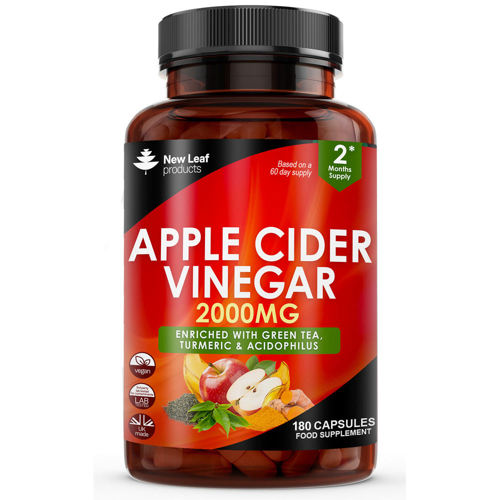 New Leaf ACV Complex 180 Capsules — QuickVit