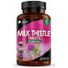 New Leaf Milk Thistle 4000mg 120 vegan tablets in green and white packaging