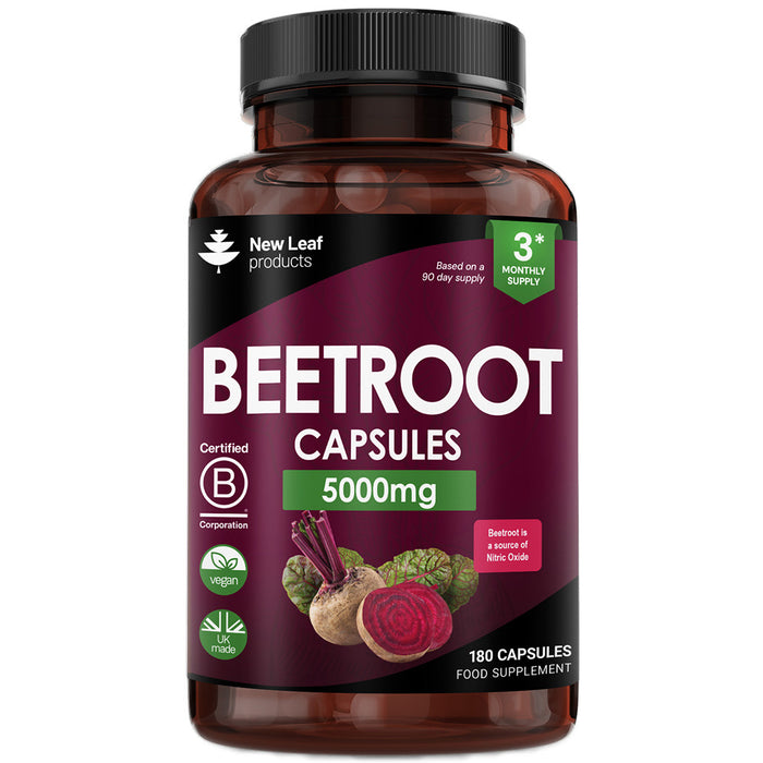 New Leaf Beetroot 180 Capsules