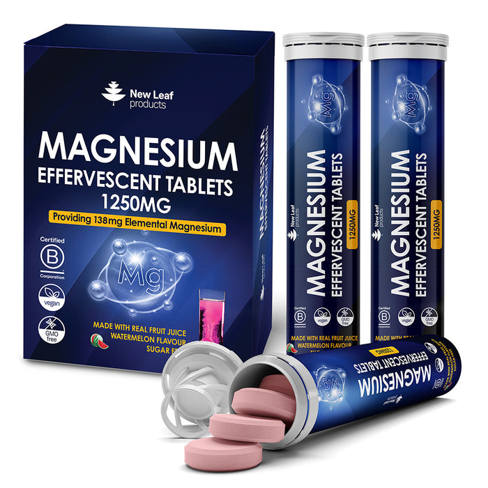 New Leaf Magnesium Effervescent 60 Tablets