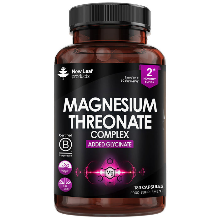 New Leaf Magnesium Threonate 180 Capsules
