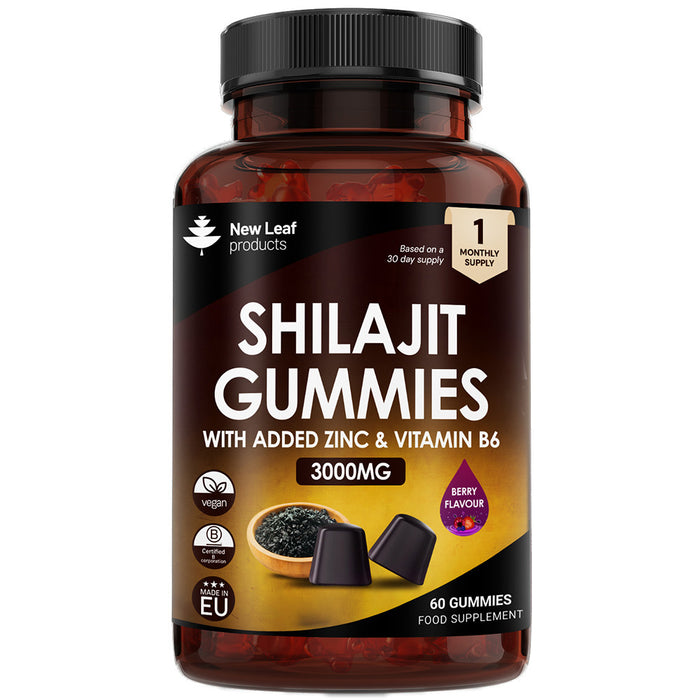 New Leaf Shilajit 60 Gummies